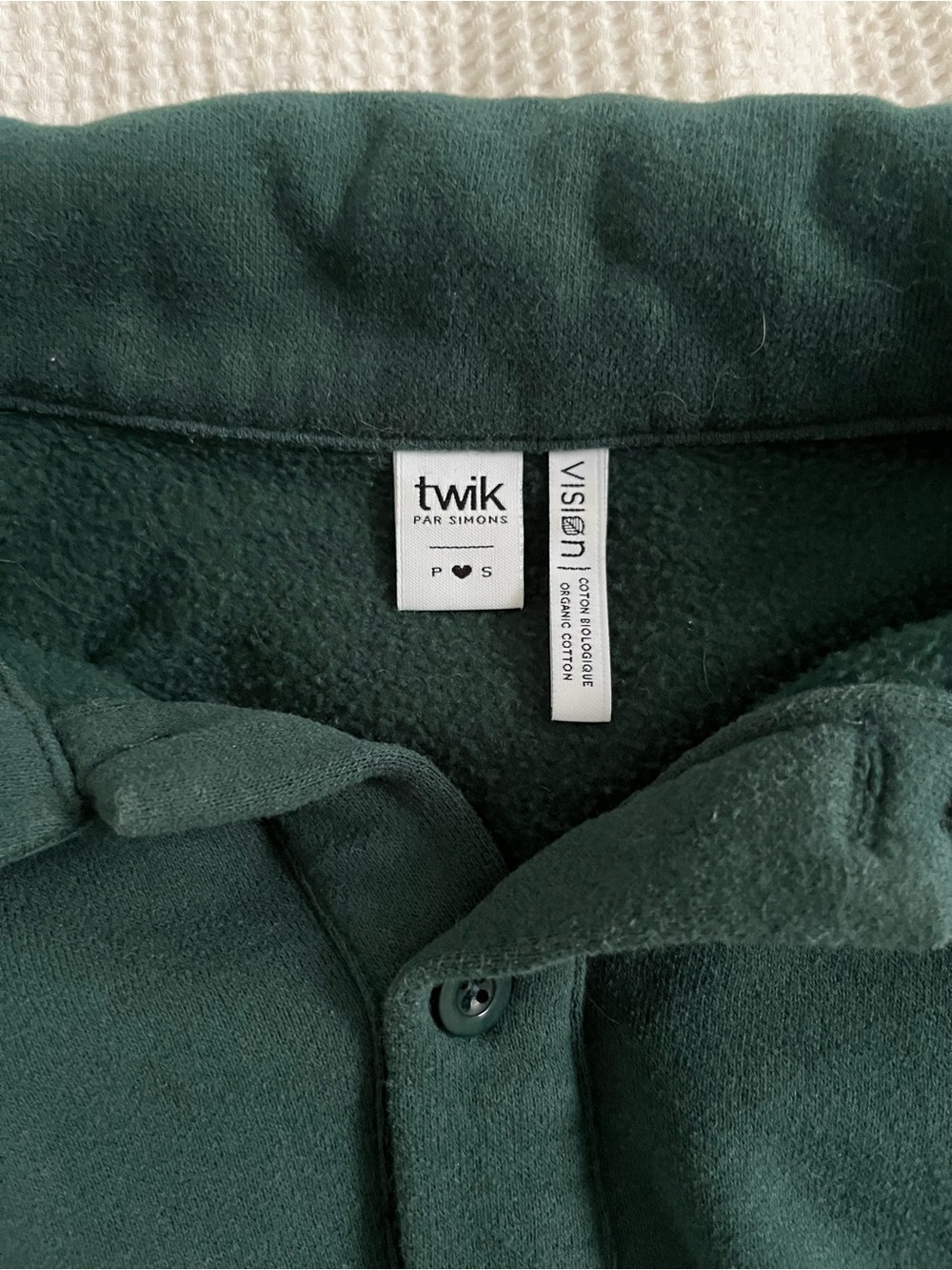 TWIK vintage dark green sweatshirt - Picture 3 of 4